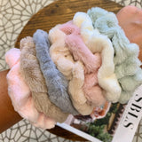 Fuzzy Scrunchies